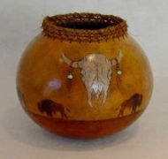Buffalo Gourd Pot