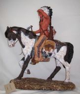 War Chief with Tomahawk