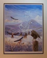 Spirit of the Mountain Eagle - Matted